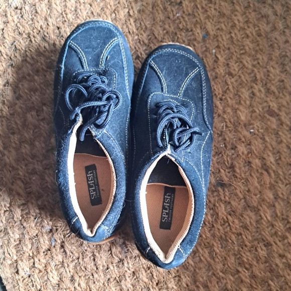 Vintage platform sneakers with rubber sole - Picture 1 of 3